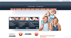 Desktop Screenshot of entspecialists.net